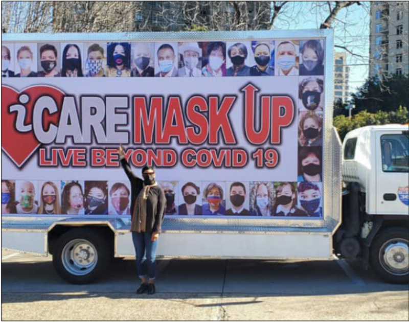 I care Mask up