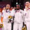 USA Olympics 3x3 Gold Medal Team