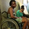 IOM_Monica Chiriac Judith, a 27-year-old mother of two suffered a spinal cord injury from a gunshot wound.