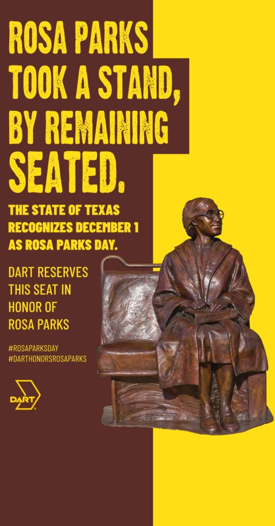 DART Honors Civil Rights Icon Rosa Parks