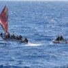 Boat carrying Haitians