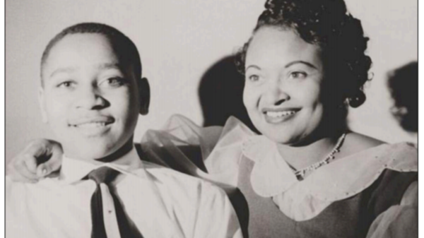 Emmett Till with his mother, Mamie Till Mobley (1)