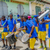 A rara band Performing