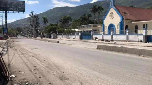 An empty road in MARTISSANT