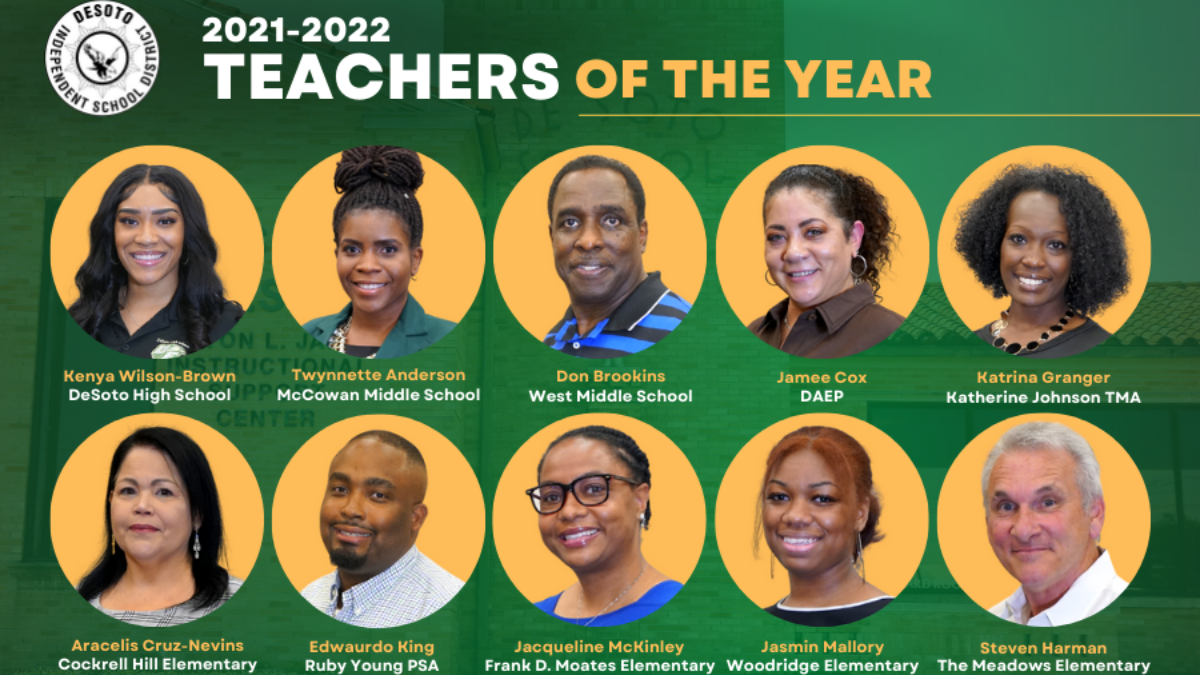 Soaring to the Top Teacher of the Year Honorees Selected by Campus