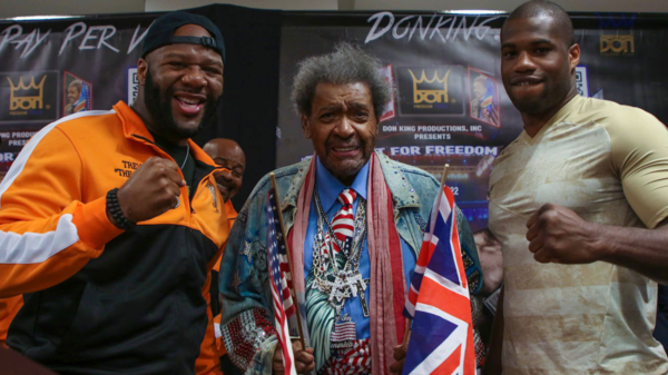 Legendary promoter Don King