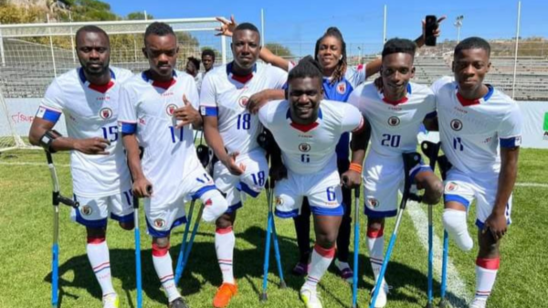 Haiti’s national amputee soccer team