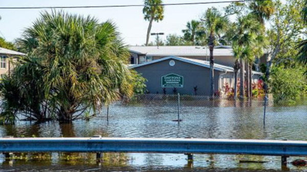 Heavy rain from Hurricane Ian flooded