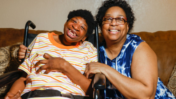 aramella Allen (left), 33, and mother Ella Jacobs