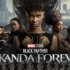 heatrical release poster of Black Panther Wakanda Forever