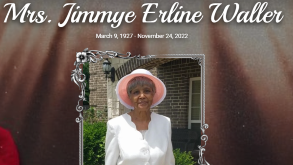 In Remembrance Mrs. Jimmye Erline Waller