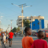 Pedestrians along Route de Delmas in Port-au-Prince