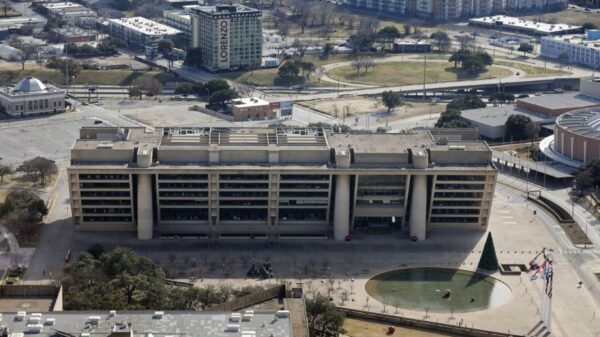 Dallas City Hall in January 2023