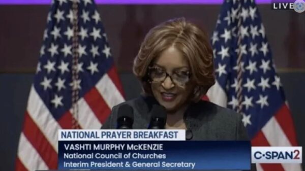 Bishop Vashti Murphy McKenzie speaks