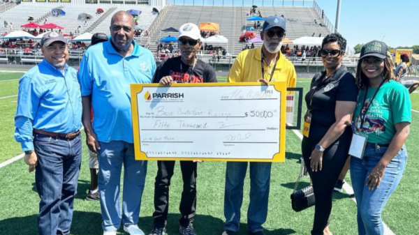 Dignitaries at inaugural Best Southwest Relays