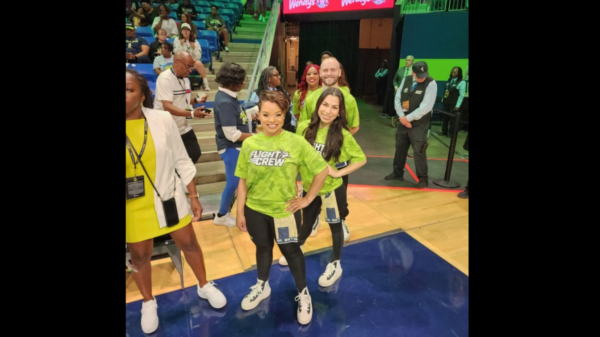 Sold out crowd for Dallas Wings 