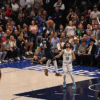 Kyrie Irving Shoots Above Celtics' Derrick White