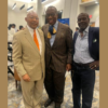 Secretary Jackson with Comm. Price and John Proctor of the Black Contractors.