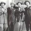 Black men in zoot suits in the 1940s