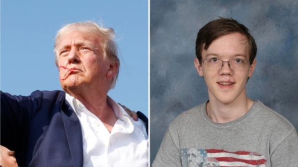 Donald Trump and Thomas Matthew Crooks