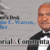 Dr. Warren Editorial