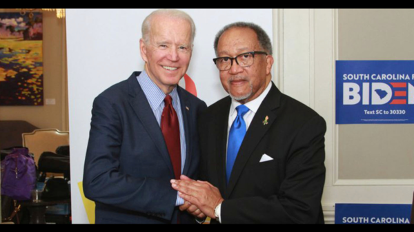 Joe Biden and Dr. Benjamin Chavis-jr