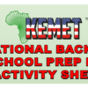 National Back to School prep day