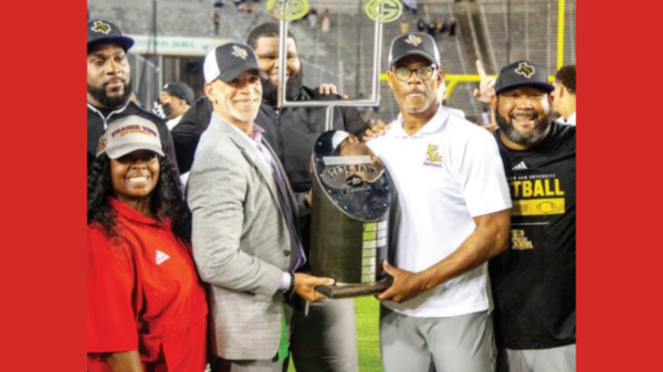 Prairie View A&M Athletic Director Anton Goff and Head Football